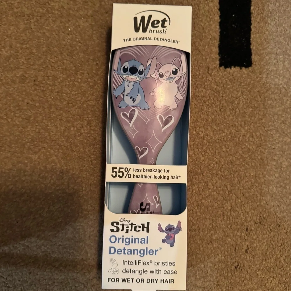 Wet Brush Disney Love Original Detangler, Stitch and Angel